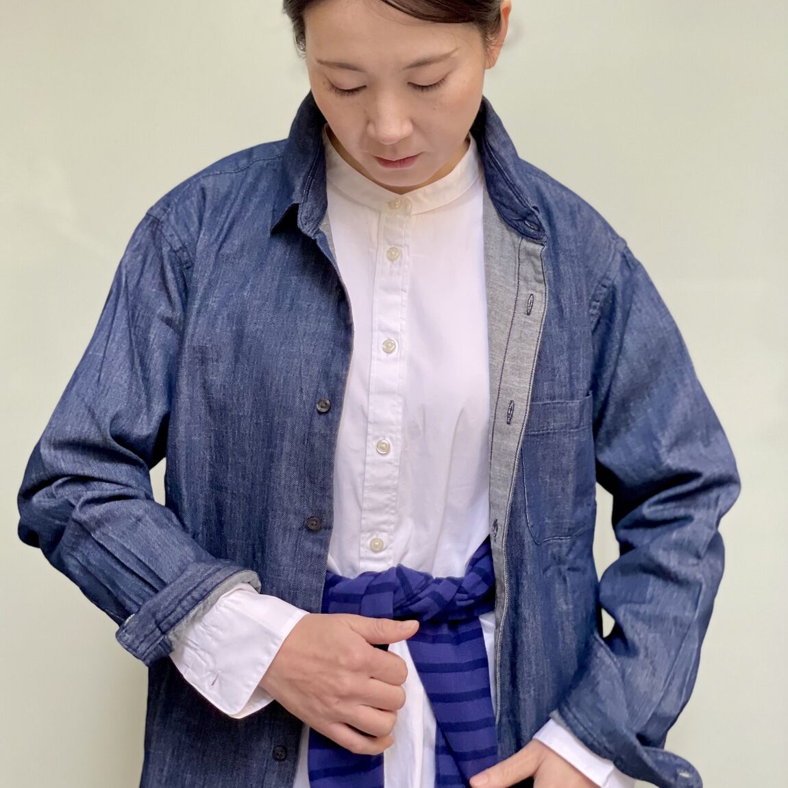 ソラリアプラザ】スタッフスナップ 身長163cm｜ 無印良品